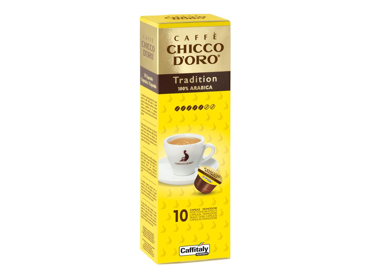 CHICCO D'ORO Caffè Caffitaly 802000 Tradition Arabica 10 pezzi (7610899802000)