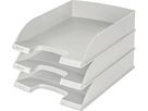 LEITZ Corbeille à courrier Plus A4 52270085 gris (4002432311088)