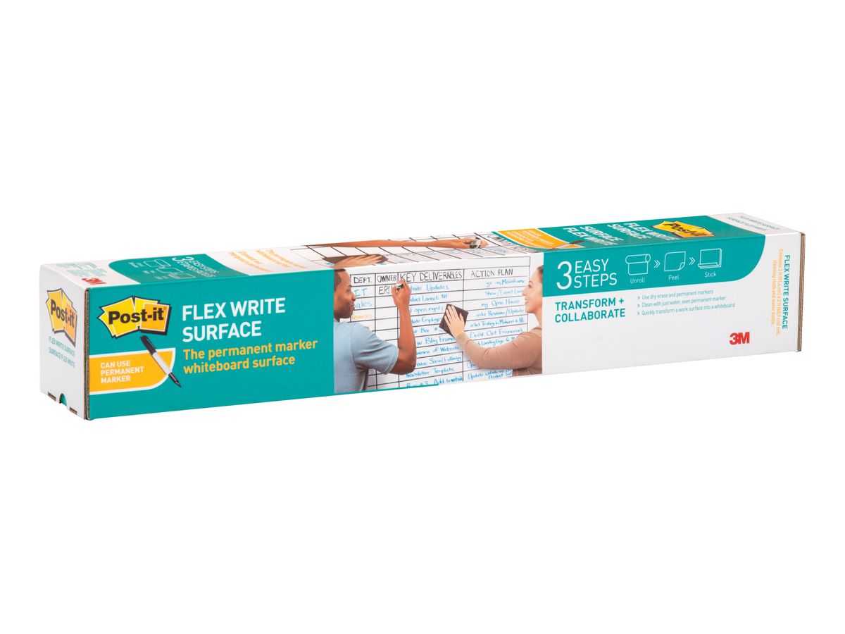 POST-IT Flex Write Surface Pellicola FWS3X2 weiss 60x90cm (0638060276624)