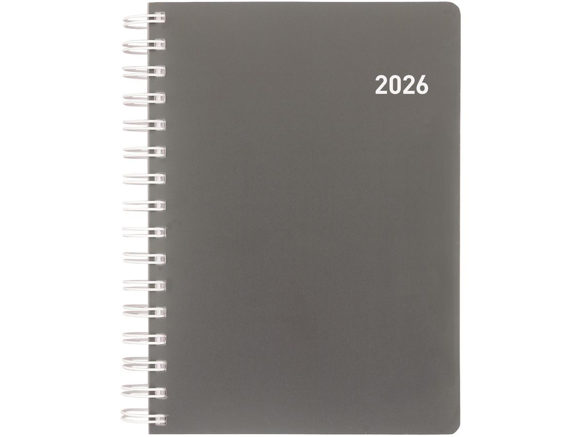BIELLA Agenda Registra plus W-O 2026 808510000026U 1G/1P Cylar ML 14.5x20.5cm (7611365524037)