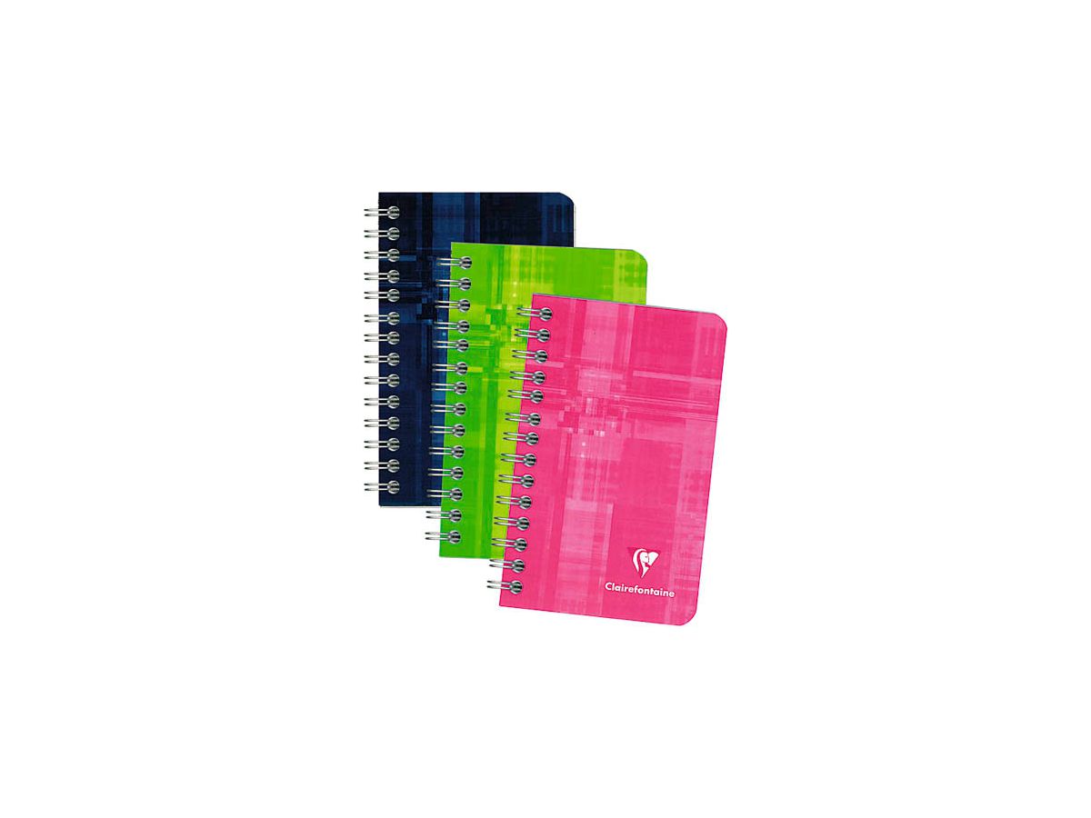 CLAIREFONTAINE Cahier 7,5x12cm 8582 5mm 50 feuilles (3329680858204)