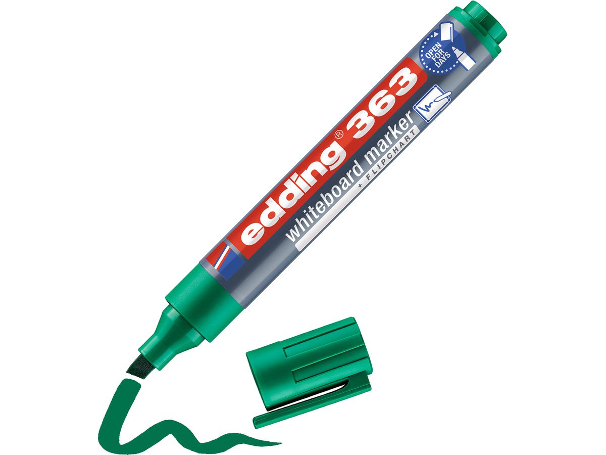 EDDING Whiteboard Marker 363 1-5mm 363-004 verde (4004764000418)