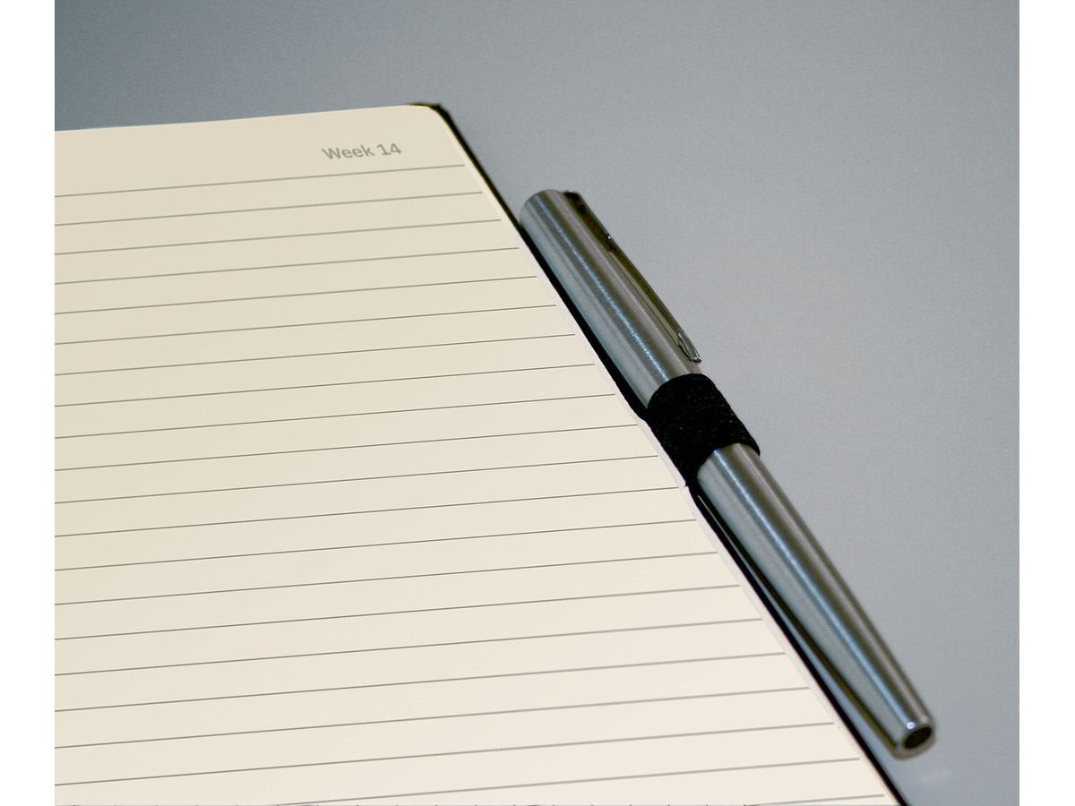 CONCEPTUM Calendrier semainier 2026 C2625 1S/2P noir 9.3x14cm (4004360772092)