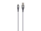SKROSS USB to Lightning Cable SKCA0011A-MFI120CN 1.2m Space Grey (7640166326052)