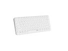 RAPOO E9610M ultraslim Keyboard 12641 Wireless, White (6940056126412)