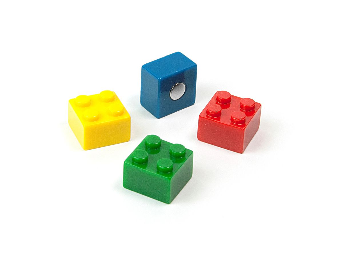TRENDFORM Magnete BRICK 4Set TF4002 15mm, Ass. (7640145461330)