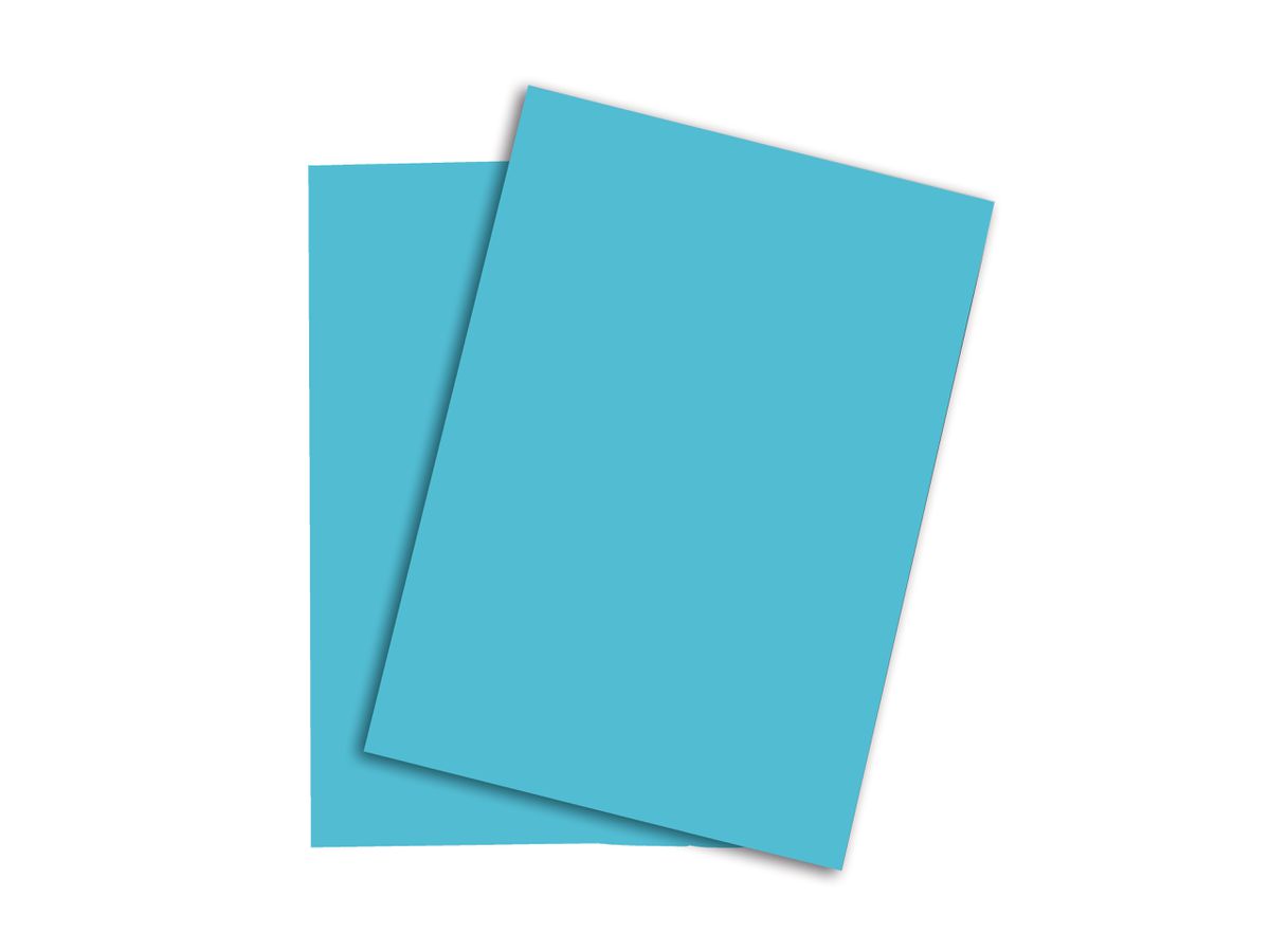 PAPYRUS Rainbow Paper FSC A4 88043144 160g, bleu 250 feuilles (7318761044489)