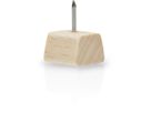 MAGNETOPLAN Design Pinwand-Nadeln 25 Stück 111165549 Wood Series, Birke 18x13x13mm (4013695065908)