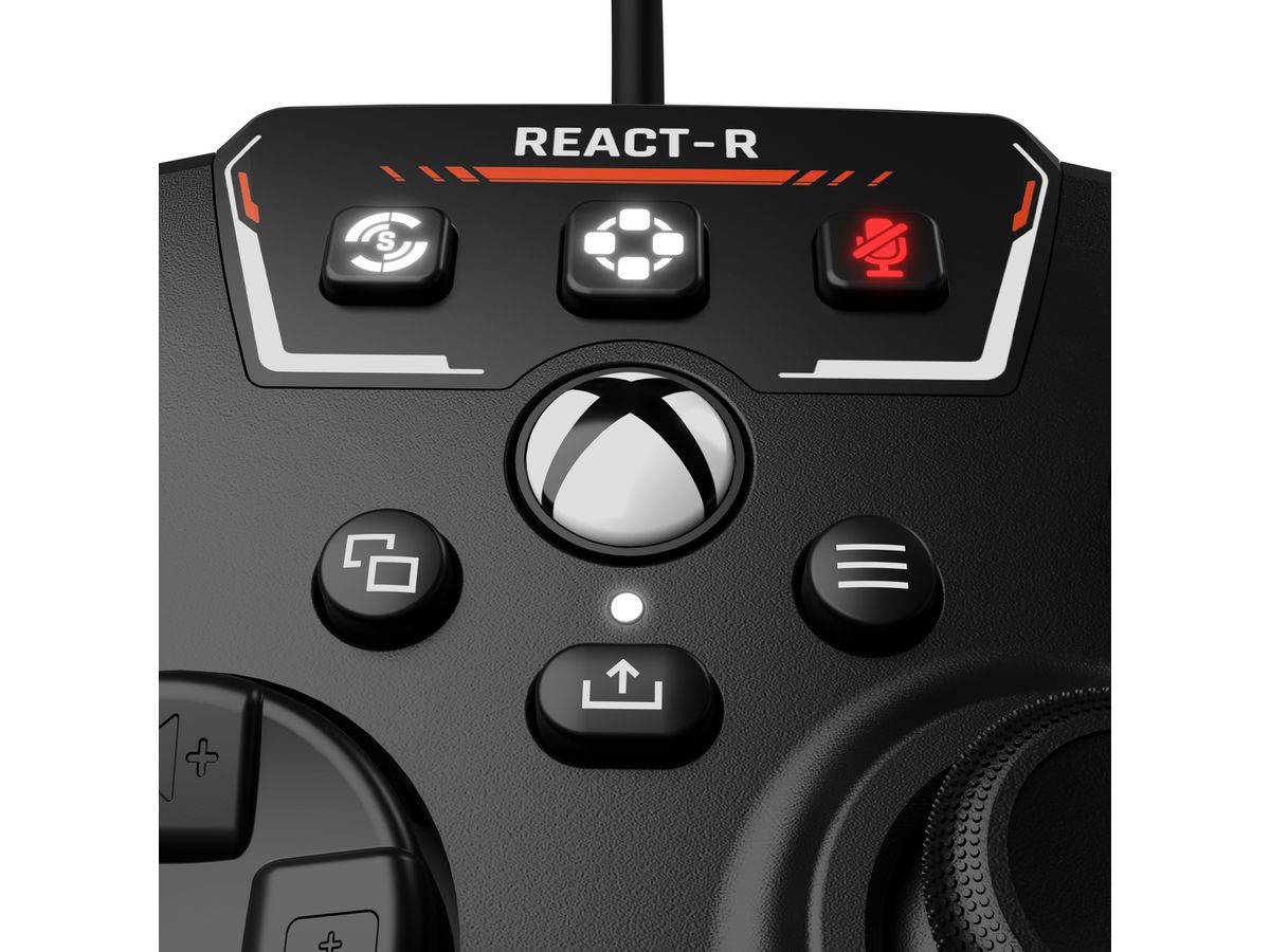 TURTLE BEACH REACT-R Controller TBS-0730-02 Wired, Black, Xbox/PC (0731855007318)