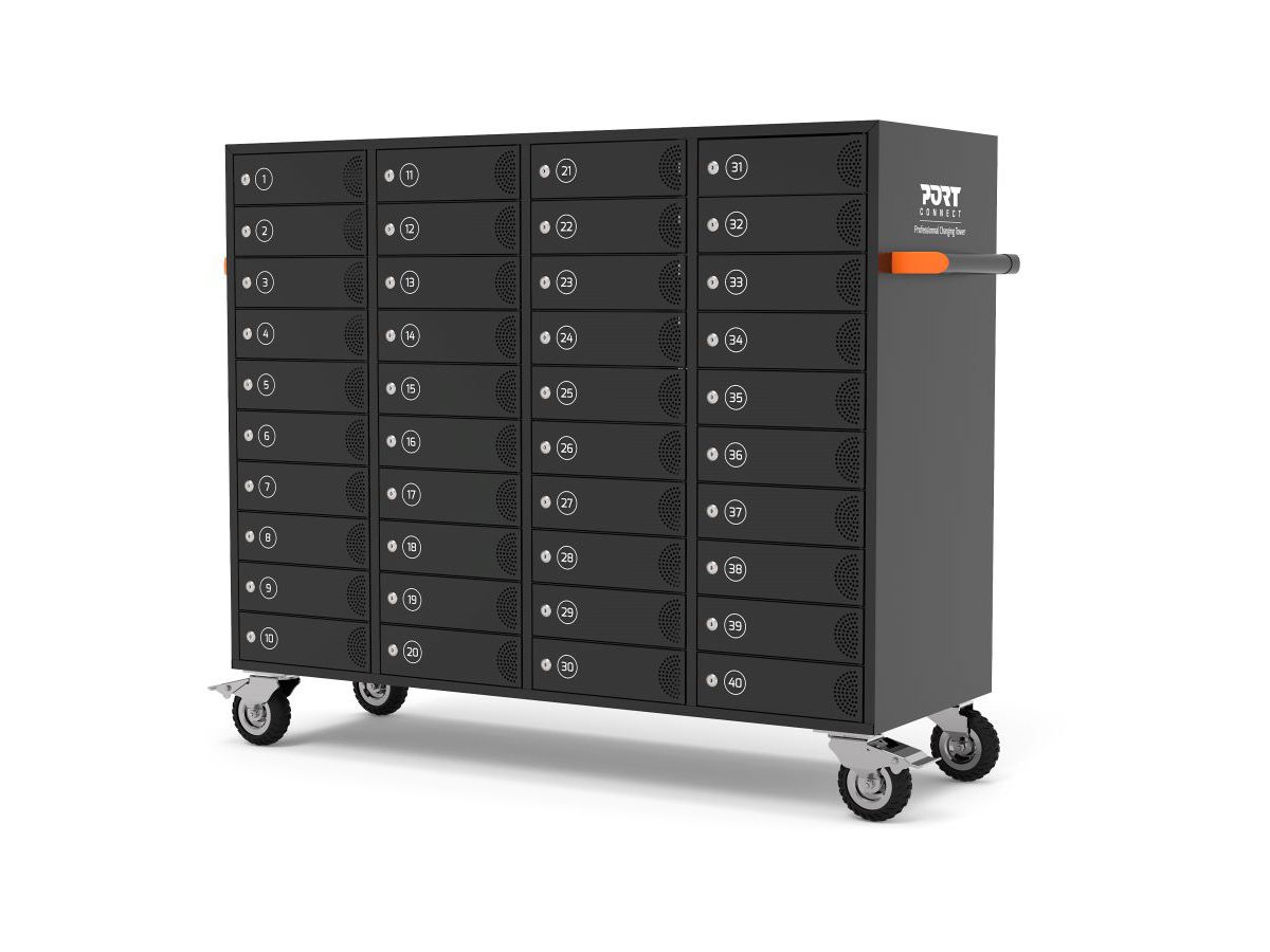 PORT Charging Cabinet Indiv.Doors 901969 40 Tablets/Notebooks (3567049019693)