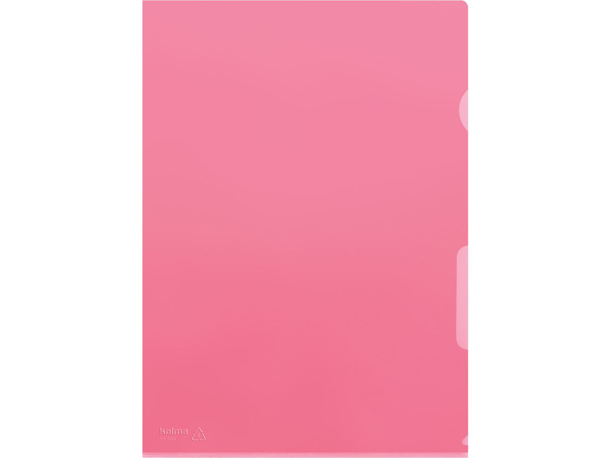 KOLMA Sichtmappen Superstrong A4 59.646.04 rot glatt 10 Stück (7611967590331)