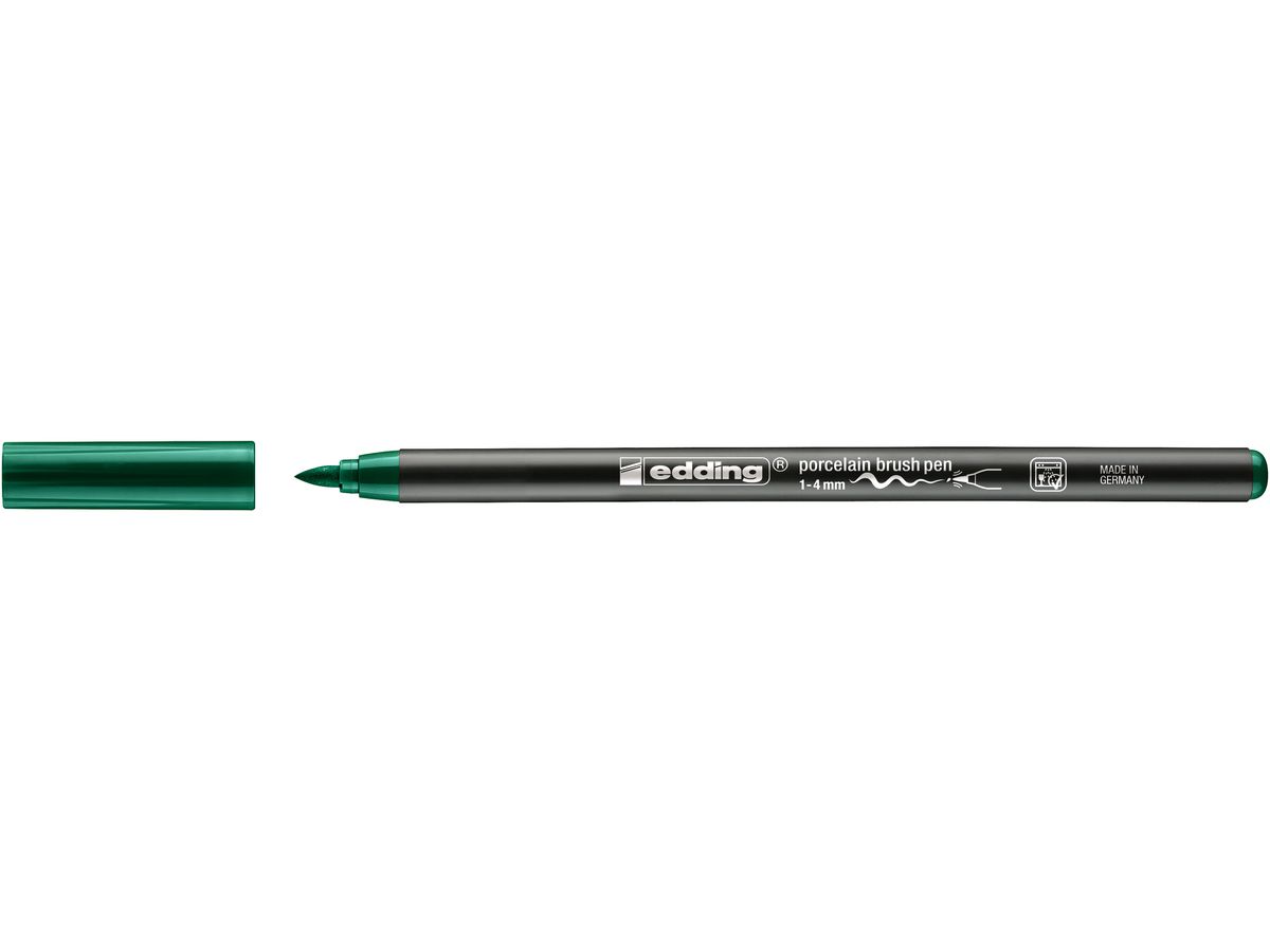 EDDING Porcellana Marker 4203 1-4mm E-4200 verde (4004764927876)