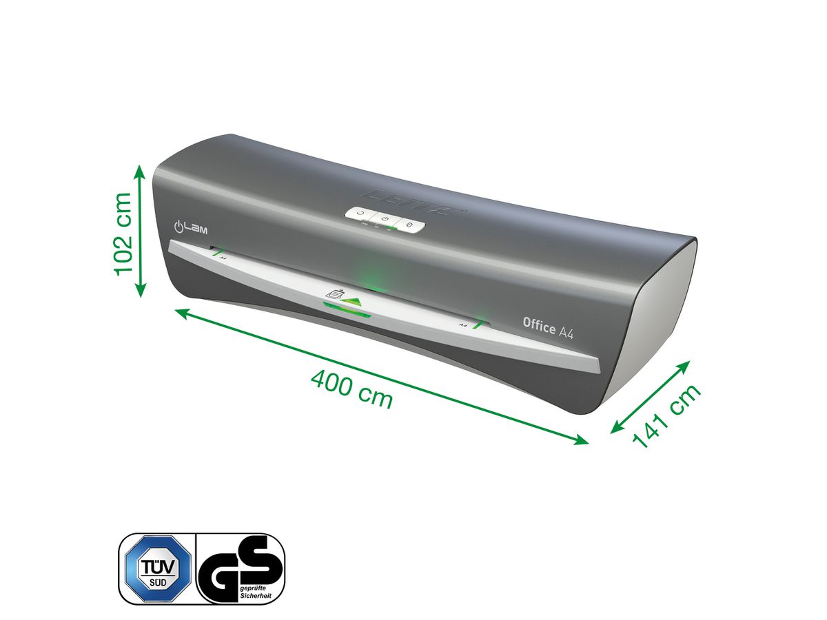LEITZ Plastifieuse iLAM Office A4 72512084 (4002432139613)