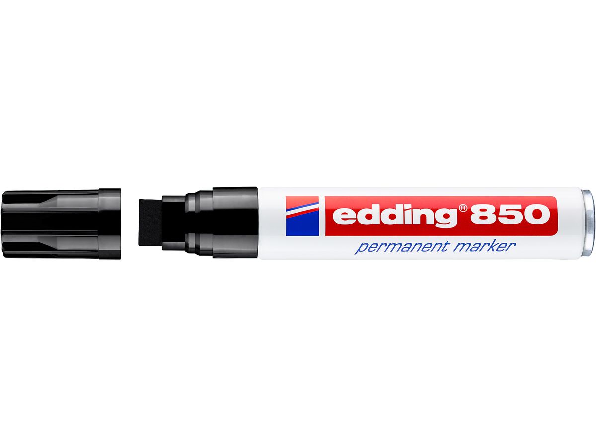 EDDING Marqueur permanent 850 5-15mm 850-1 noir (4004764054275)
