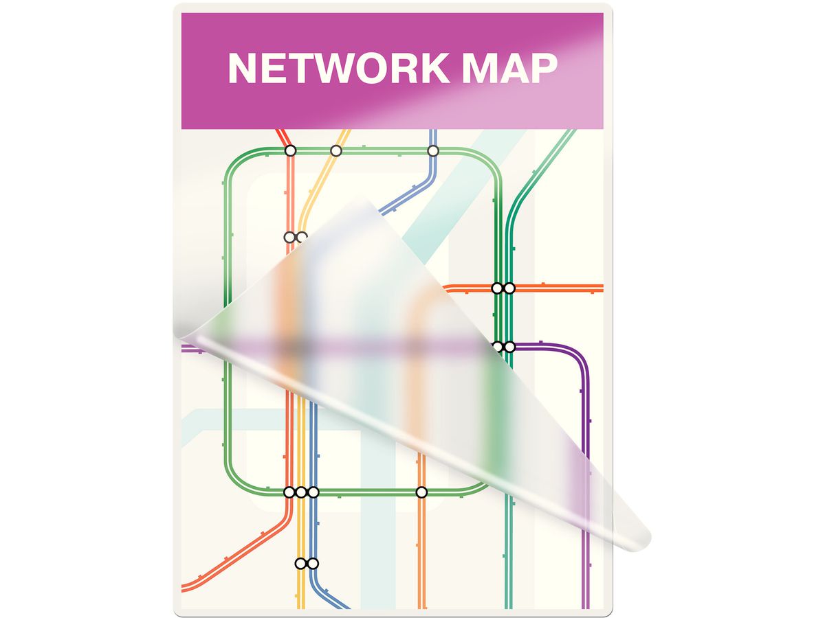 LEITZ Laminiertasche A6 33806 glanz, 125my 100 Stk (5411313338066)