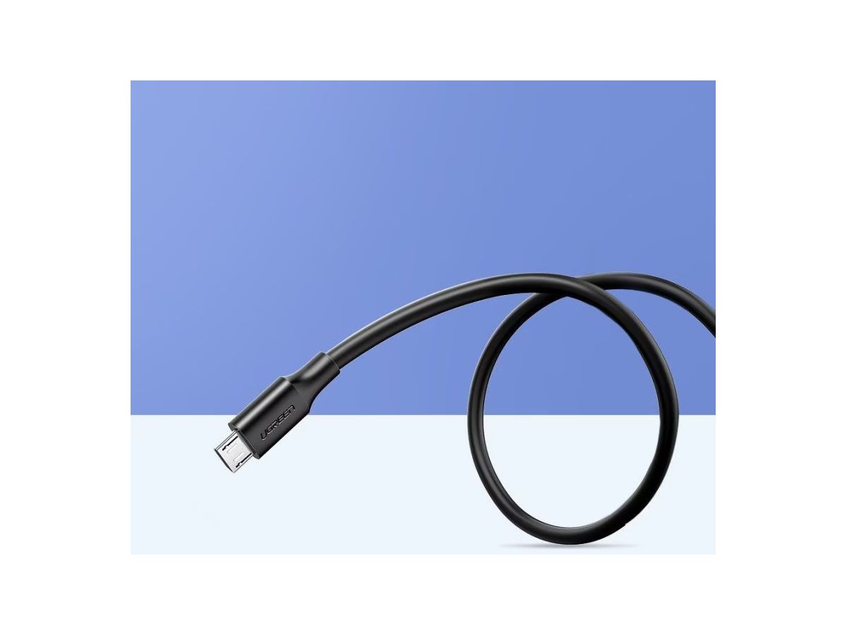 UGREEN Cable 2A Max , 2m 60138 USB-A to Micro USB, Black (6957303861385)