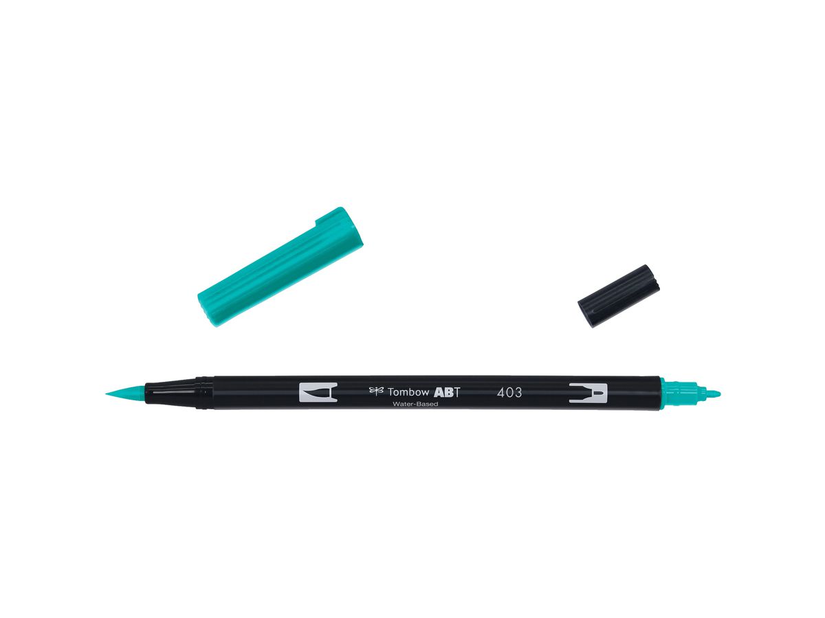 TOMBOW Dual Brush Pen ABT-403 bright blue (4901991647778)