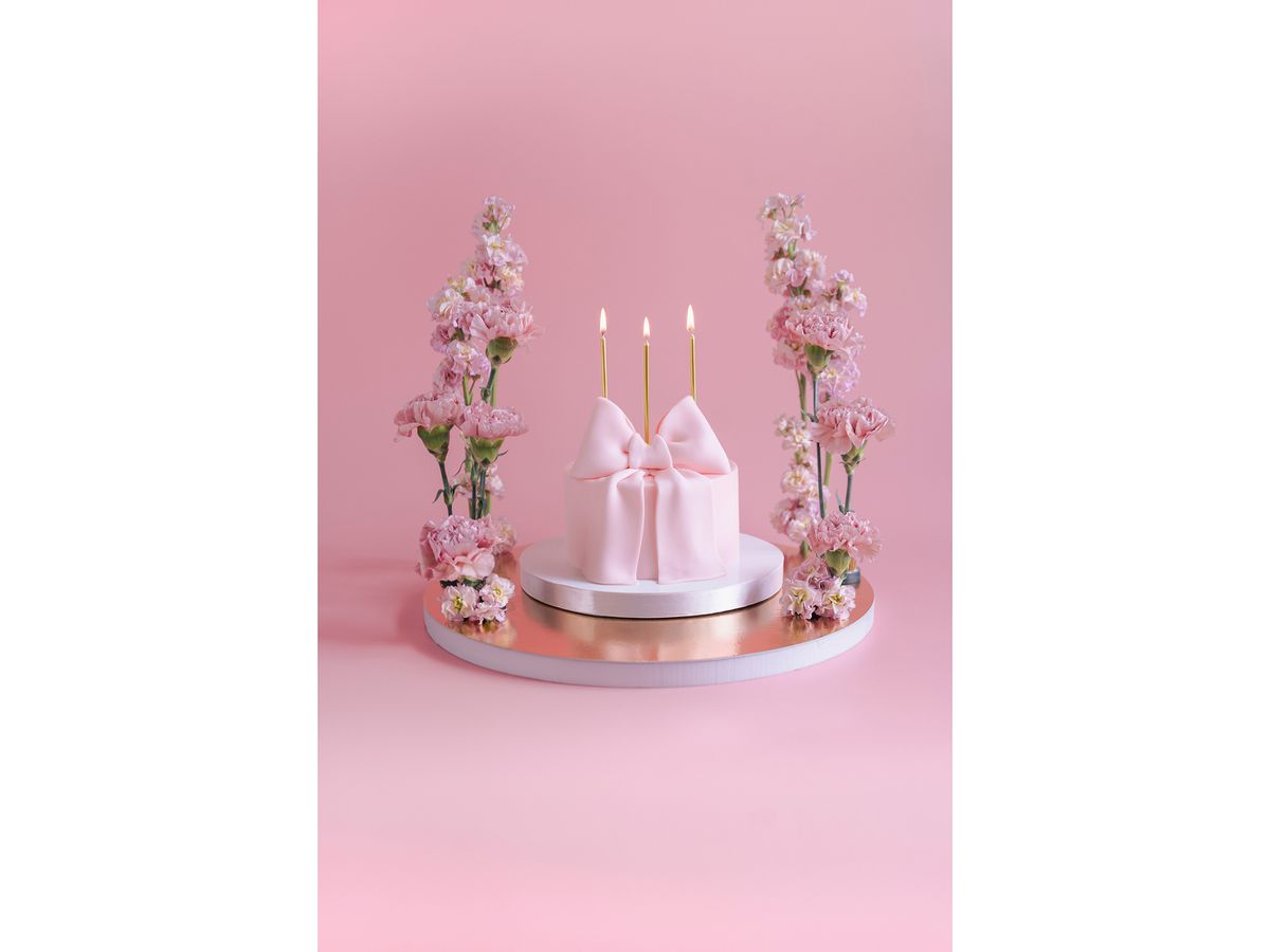 PARTYDECO Candeline di compleanno 14cm SCD-4-019 oro 12 pezzi (5904555039094)