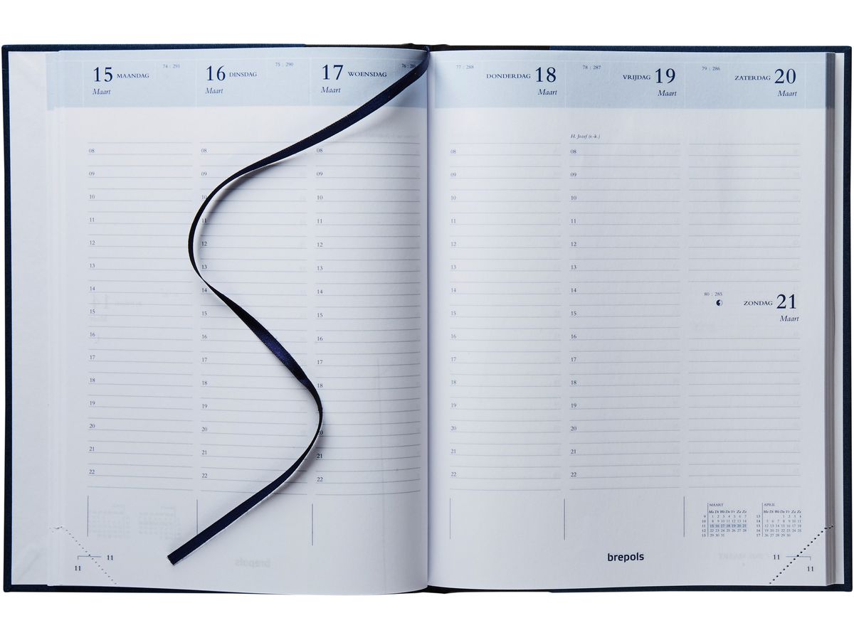 BREPOLS Agenda Timing Lima 2026 0.137.1256 1S/2P noir 17.1x22cm (5412303005234)