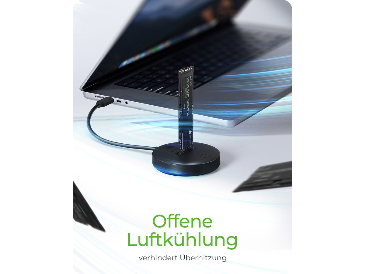 ICY BOX DockingStation for NVMe & IB-1610MCD-C31 SATA M.2 SSD (4250078175100)