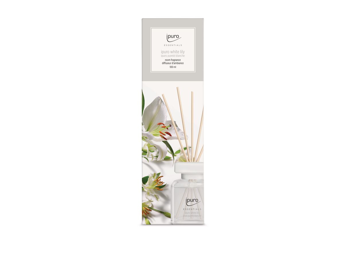 IPURO Fragranza ambienti Essentials 050.5036.10 white lilly 100ml (4051281967557)