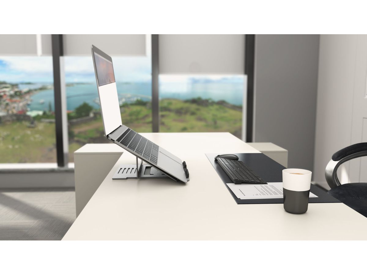 KENSINGTON Easy Riser Laptopstand K50417WW Aluminium (0085896504177)