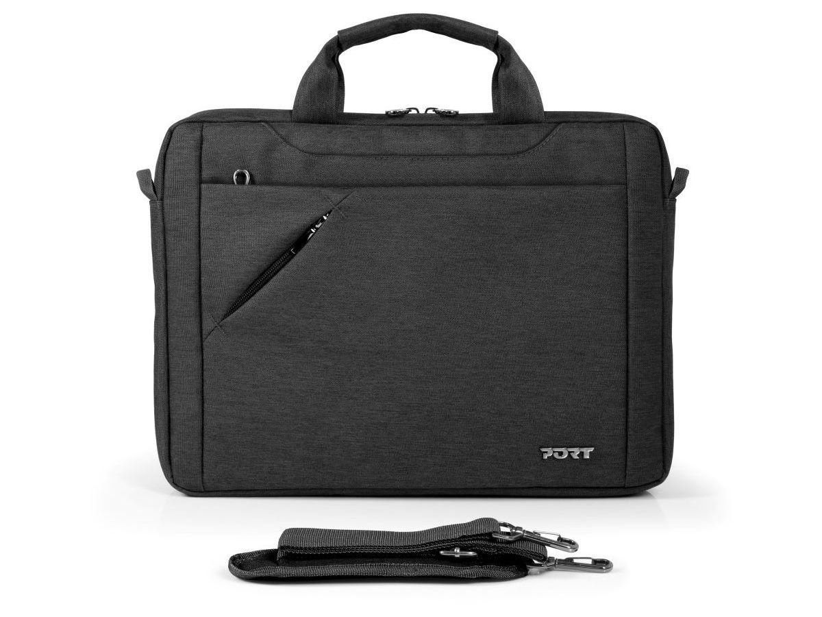 PORT Notebook Bag Sydney ECO 135171 Toploading 13-14 inch Black (3567041351715)