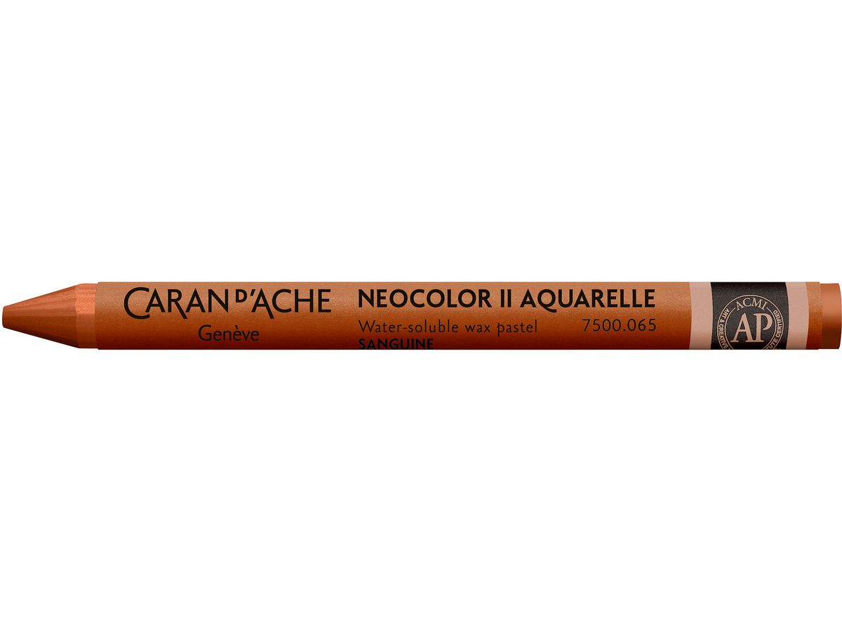 CARAN D'ACHE Crayons de cire Neocolor II 7500.065 rouge-brun (7610186271847)