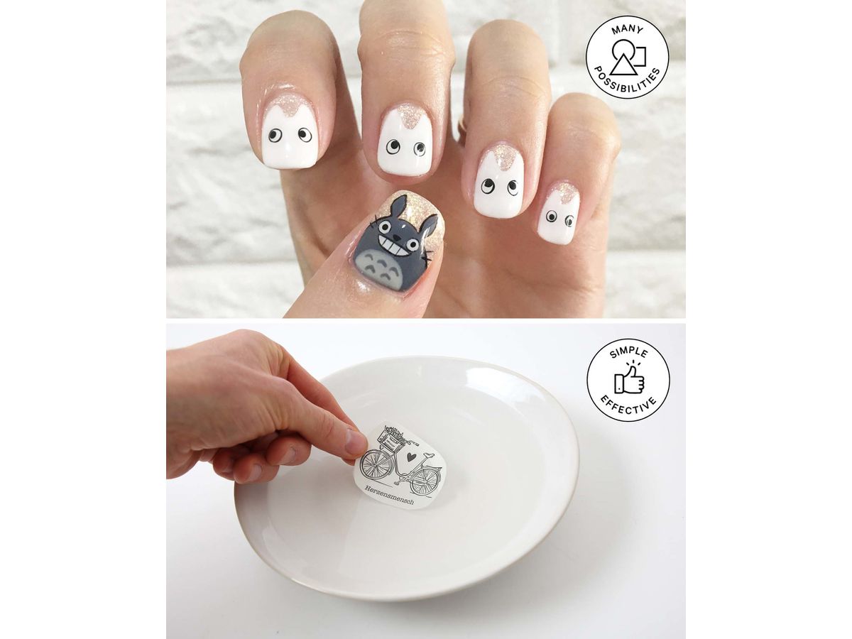 I AM CREATIVE Film décalomanie à eau A4 4010.57 clair 2 pièces (7611983223725)