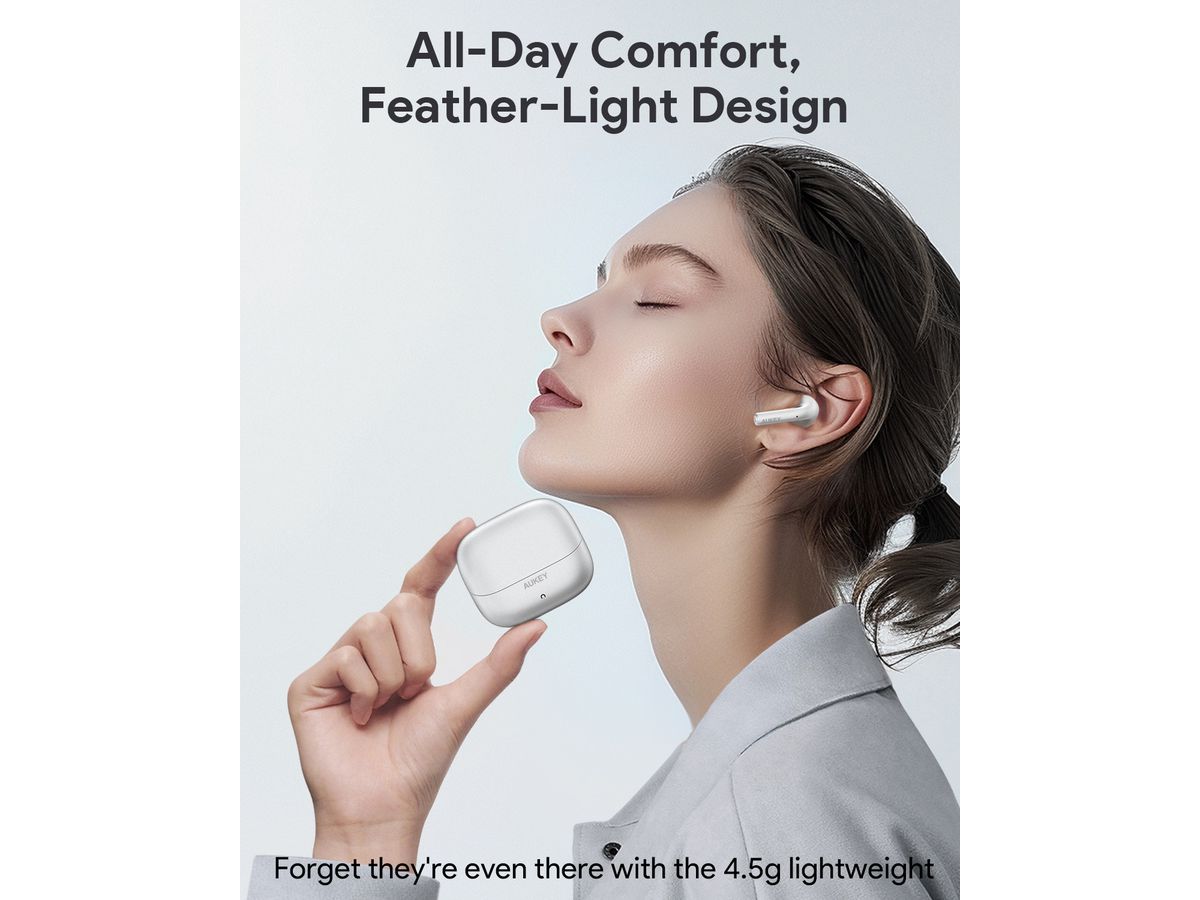 AUKEY Beyond ANC Pro EP-B1 SL Compact TWS, Silver (0689323787890)