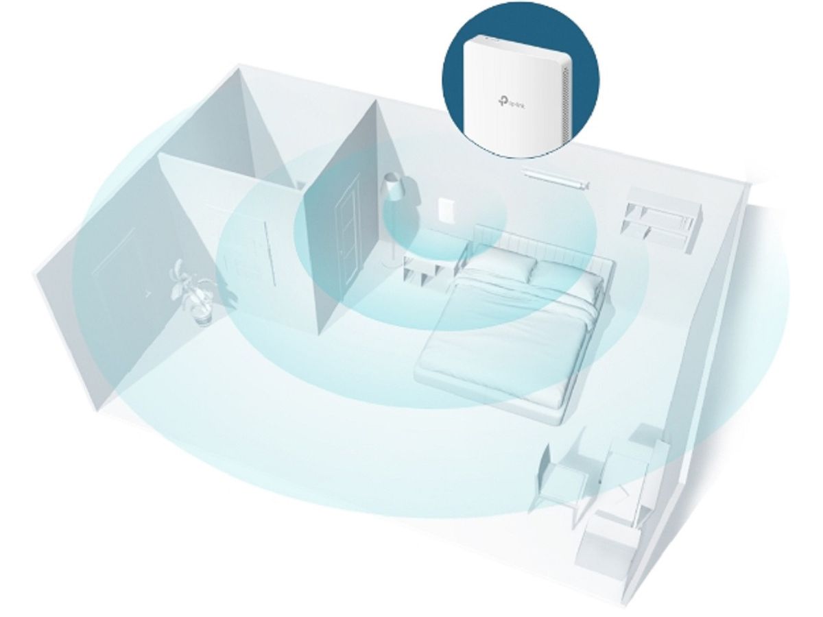 TP-LINK AC1200 Wall-Plate Dual-Band EAP235-Wall WiFi Access Point (6935364088972)