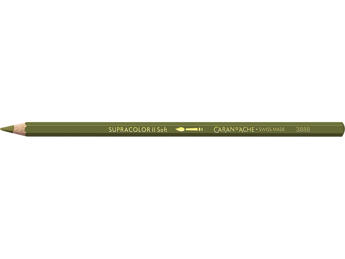 CARAN D'ACHE Crayon coul. Supracolor 3,8mm 3888.249 olive fonce (7610186846182)