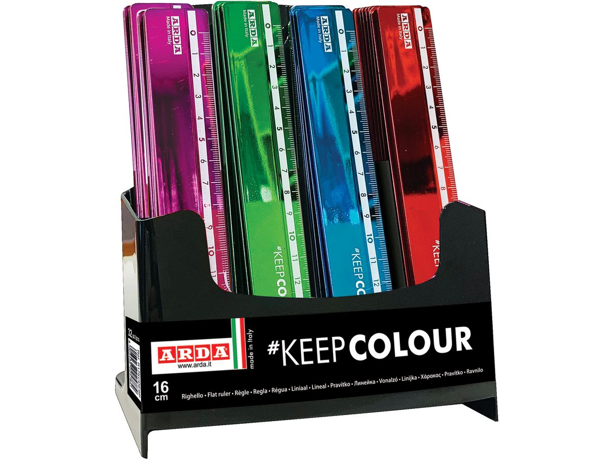 ARDA Massstab KC Diamant 16cm R17KCDESP Display 32 Stück (8003438025784)