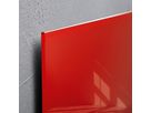 SIGEL Glass Aimantboard GL242 rouge 1300x550x15mm (4004360850011)