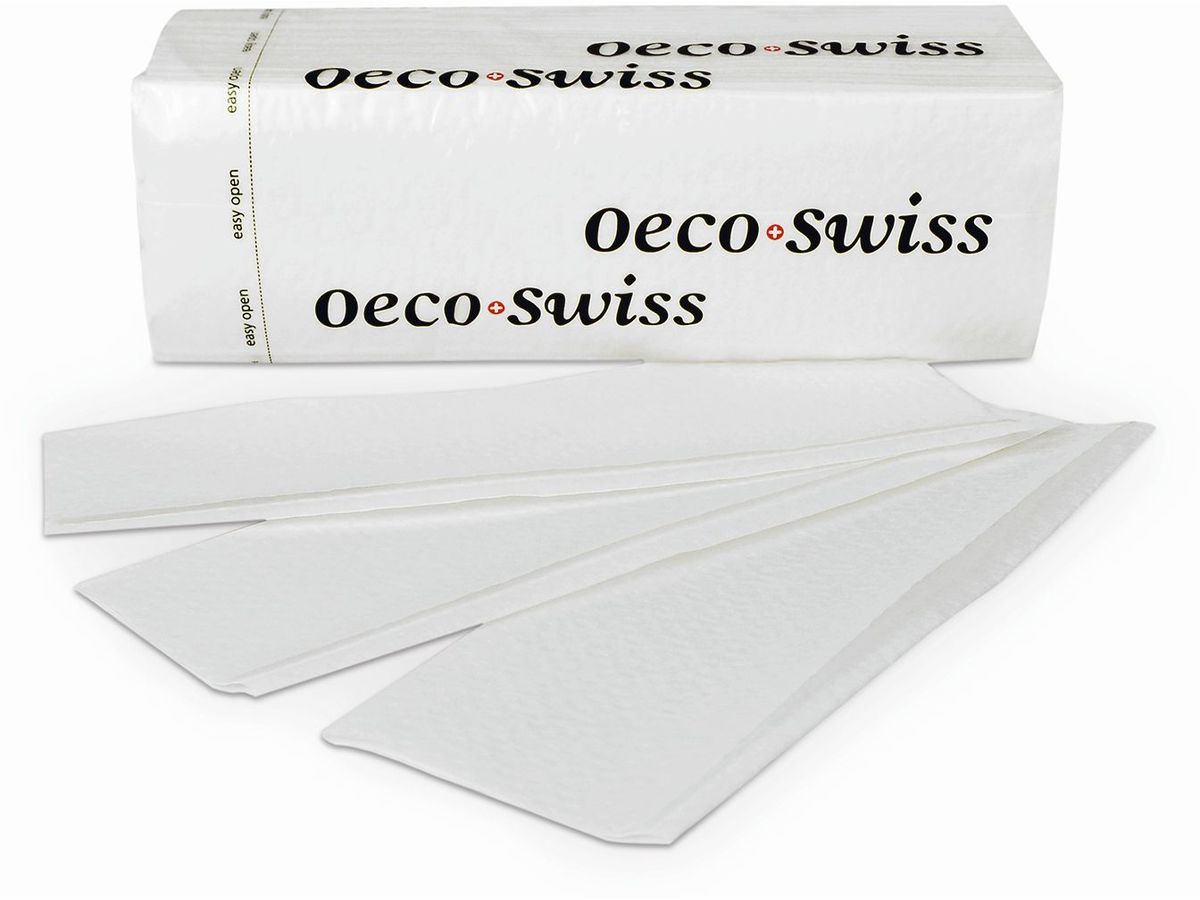 OECO SWISS Asciugamano Comfort 95 4484408 Z-pieg, 2 veli 4224 pcs (7610378444080)