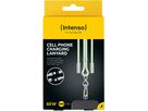 INTENSO Phone Lanyard Charg.Data Cable 7991007 2x USB-C, up to 1.65m green (4034303037131)