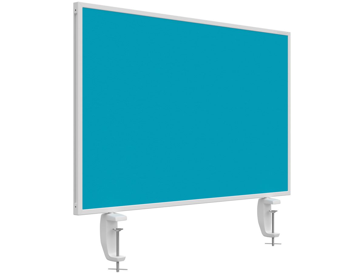 MAGNETOPLAN Séparateur de bureau VarioPin 1108004 turquoise 800x500mm (4013695064406)