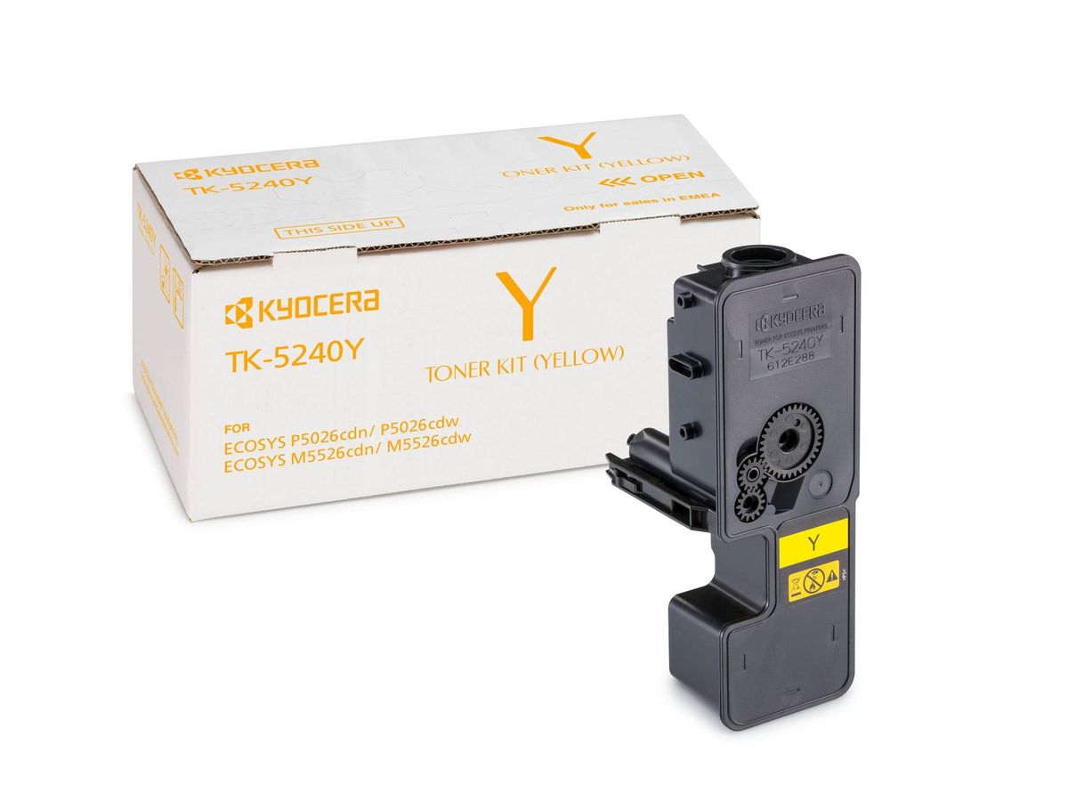 KYOCERA Toner-Modul yellow TK-5240Y Ecosys P5021 3000 Seiten (0632983036907)