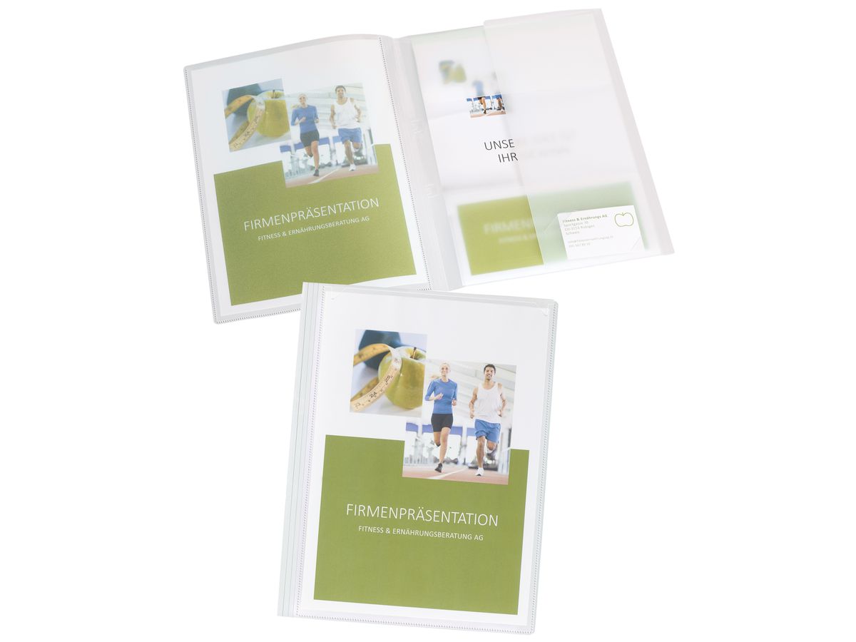 KOLMA Cartella presentaz. Vario A4 10.014.00 trasparente (7611967100363)