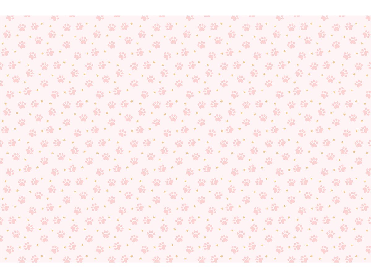 PARTYDECO Tovaglia 180x120cm OBP2 Zampe rosa (5904555041875)