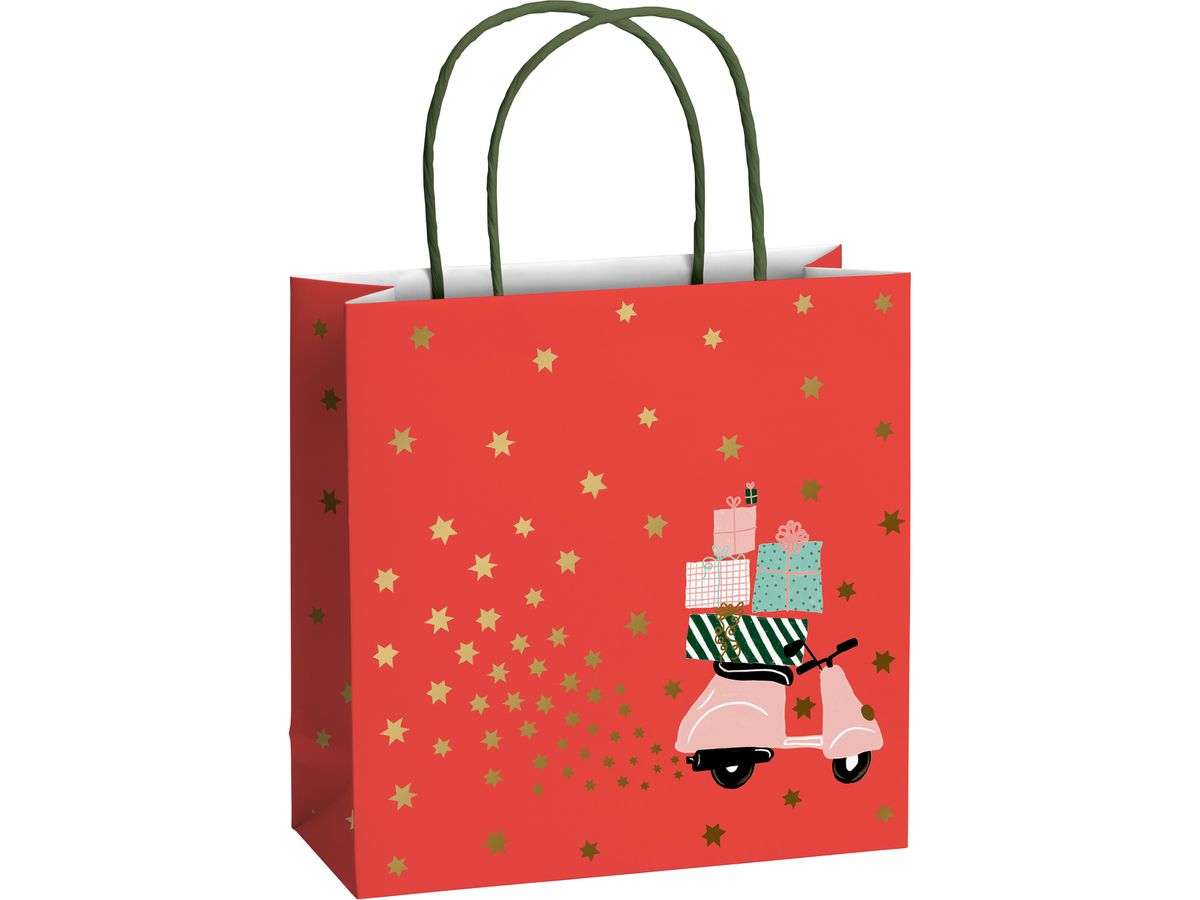 STEWO Sacchetto regalo Anette 2543512799 rosso 20x8x20cm (7630050889473)