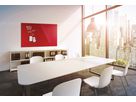 MAGNETOPLAN Design-Glasboard 1500x1000mm 13408006 rouge, magnétique (4013695057170)