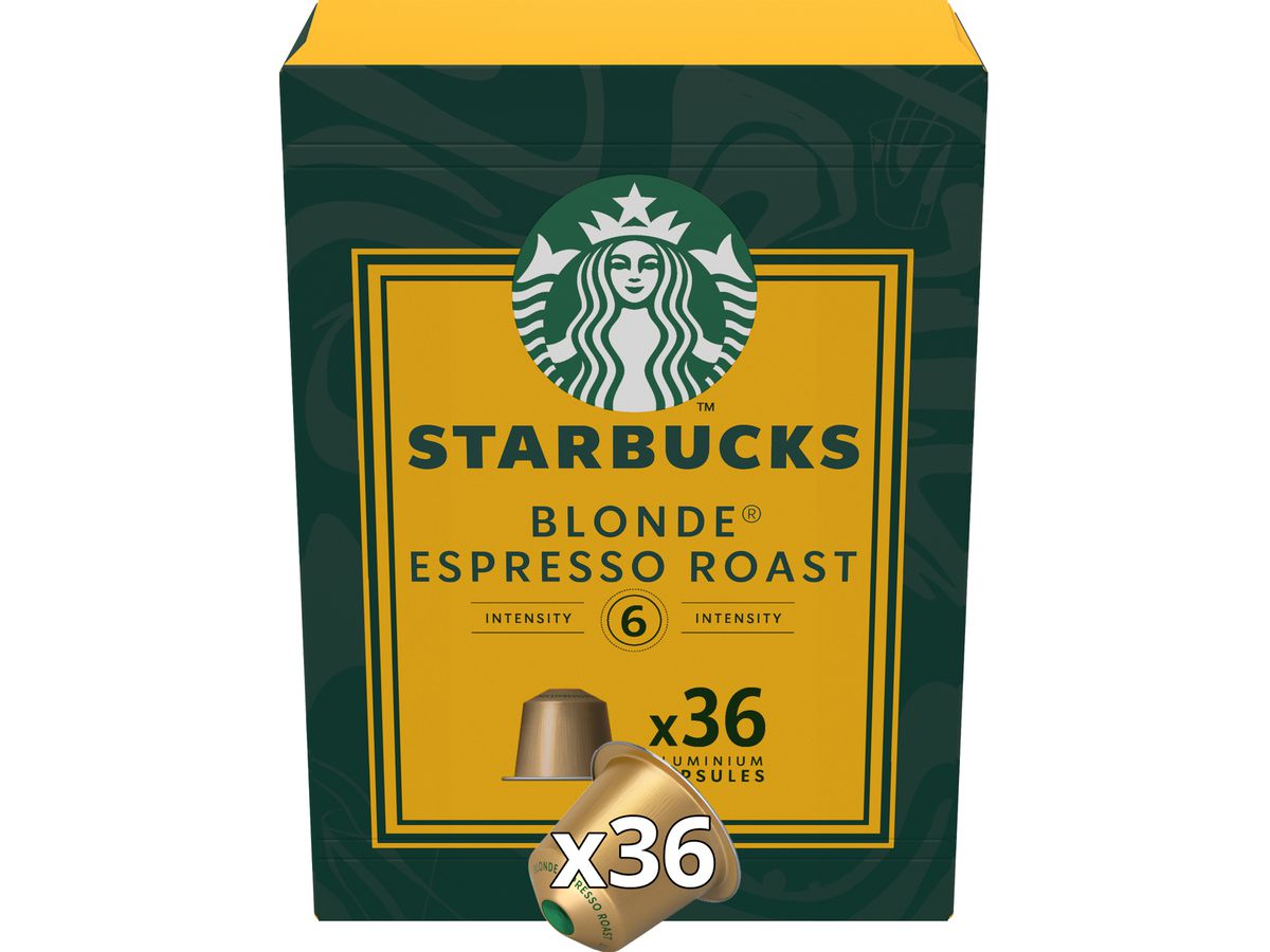 STARBUCKS Capsule di caffè 36 pz. 6230719 Blonde Espresso Roast (7613287834720)