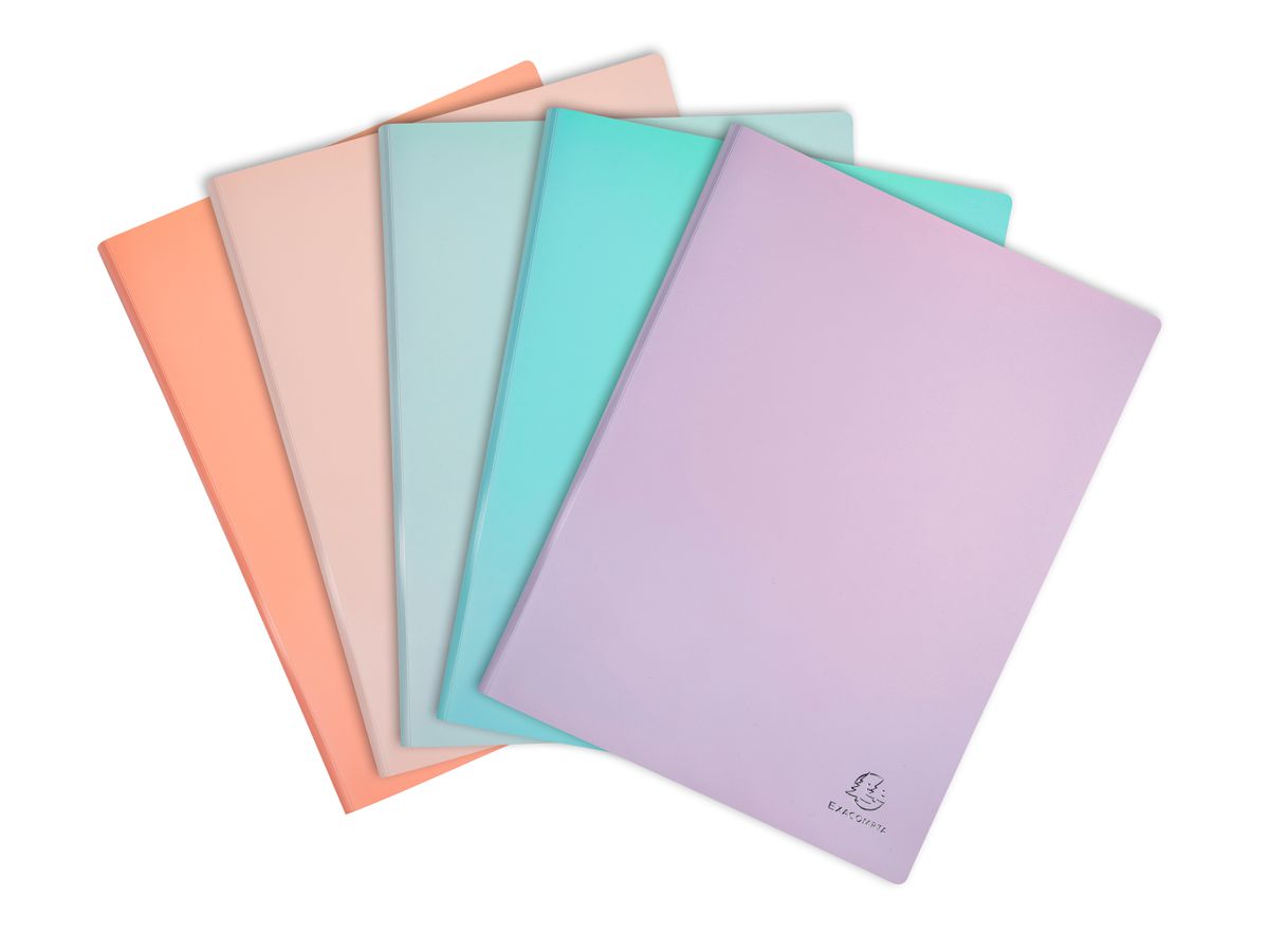 EXACOMPTA Cartella ad anelli Aquarel A4 88360E ass. 30 buste (3130630883609)