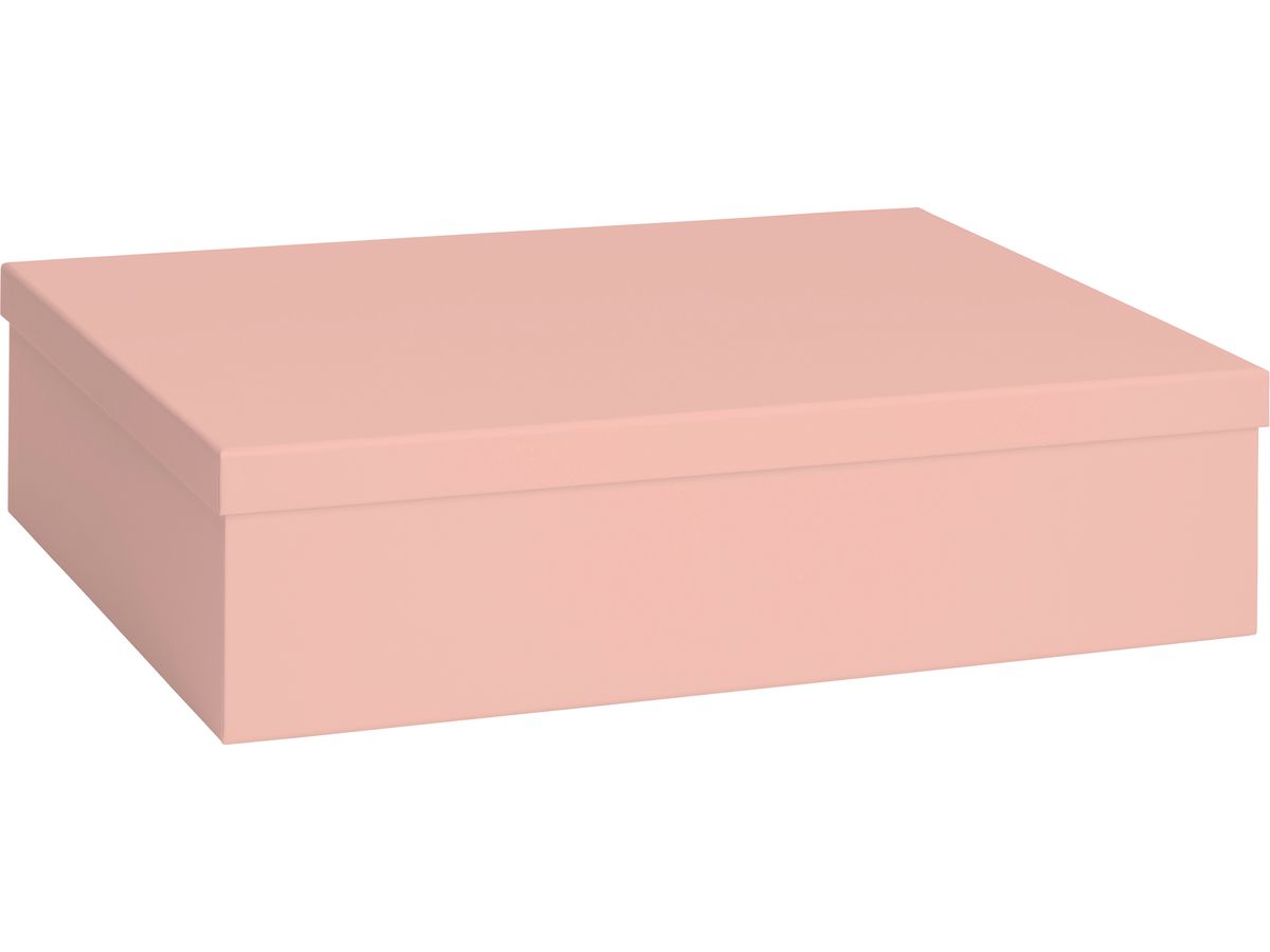 STEWO Scatola regalo Uni Pure 2551516198 rosa scuro 33x48x12cm (7630050886267)