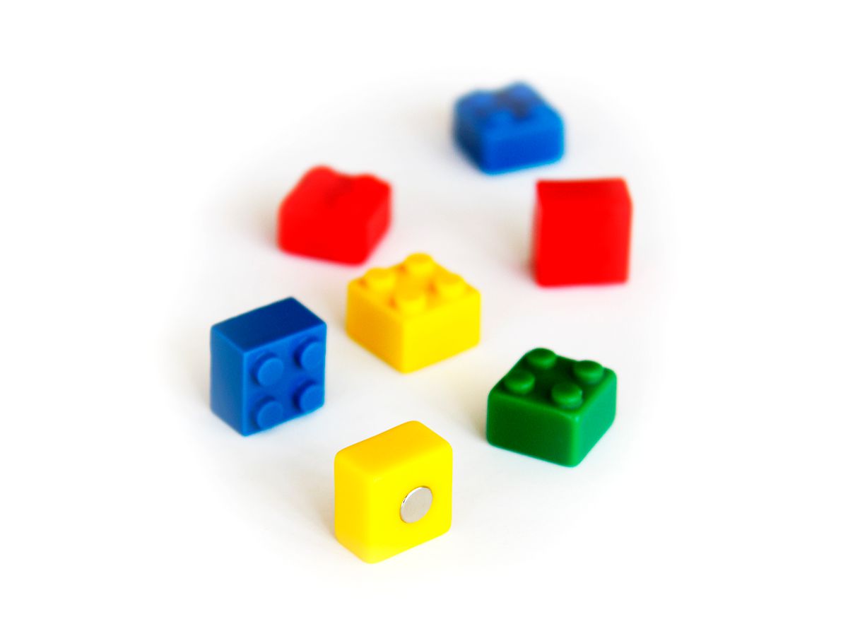 TRENDFORM Magnete BRICK 4Set TF4002 15mm, Ass. (7640145461330)