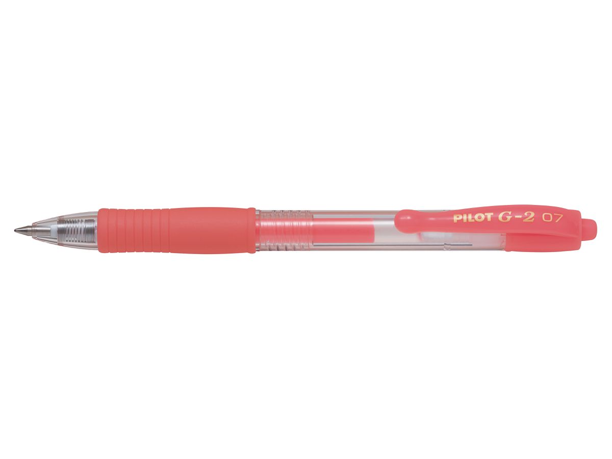 PILOT Gelroller G-2 Neon 0.7mm BL-G2-7-NR rouge (4902505586422)