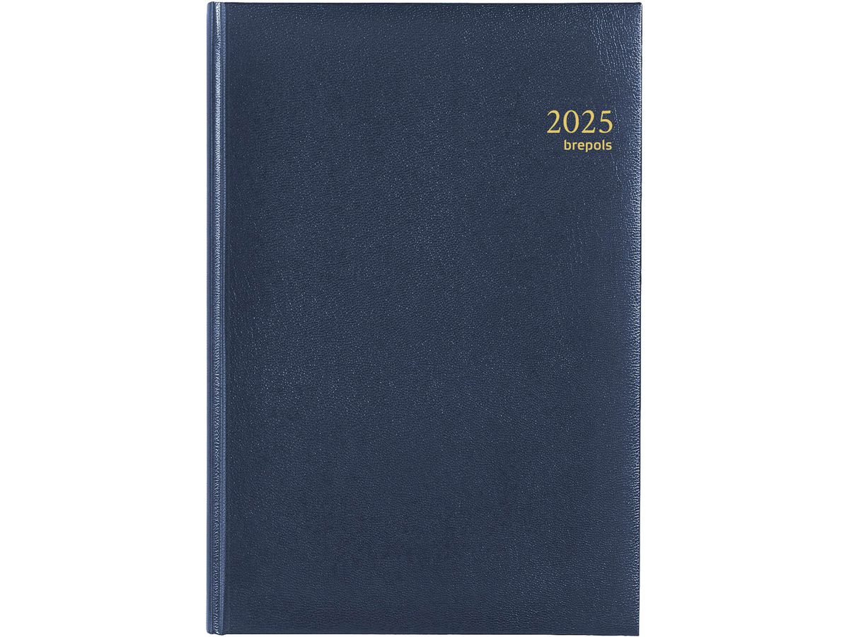 BREPOLS Agenda Omega Lima Kul. 2026 0.030.1256 1S/2P bleu 21x29cm (5412303004961)