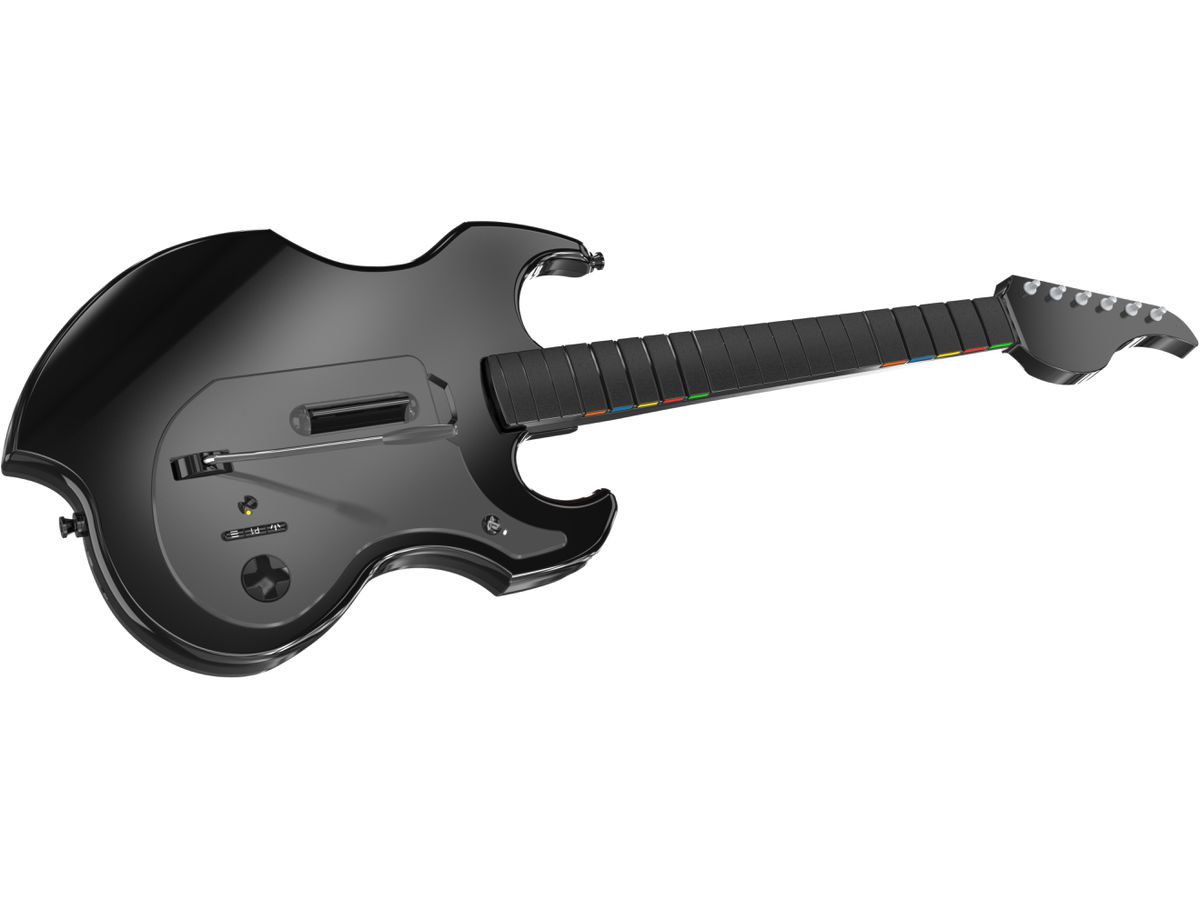 PDP Riffmaster Guitar controller 052-024-BK Wireless, PS5, Black (0708056072599)