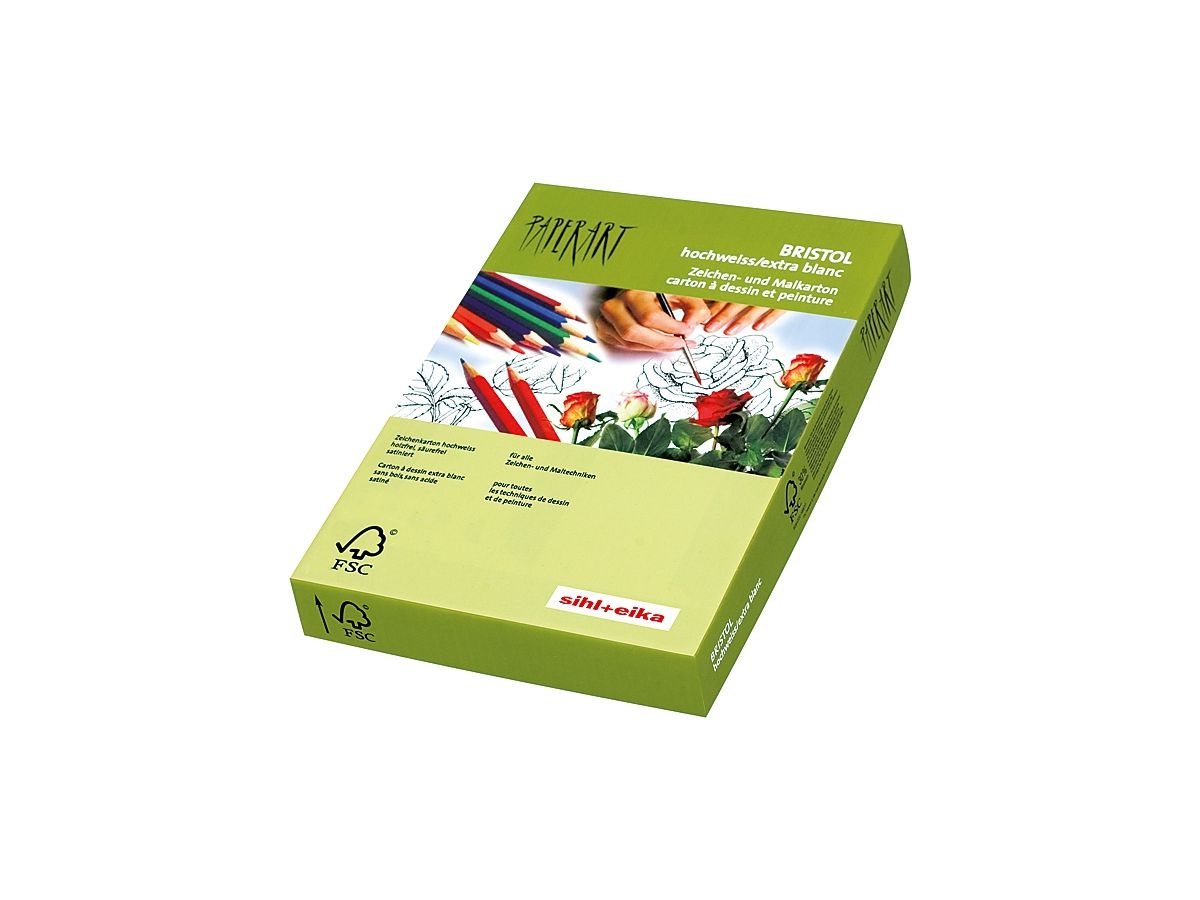 PAPYRUS Karton Bristol A4 88077841 160g, weiss 250 Blatt (7612285220719)